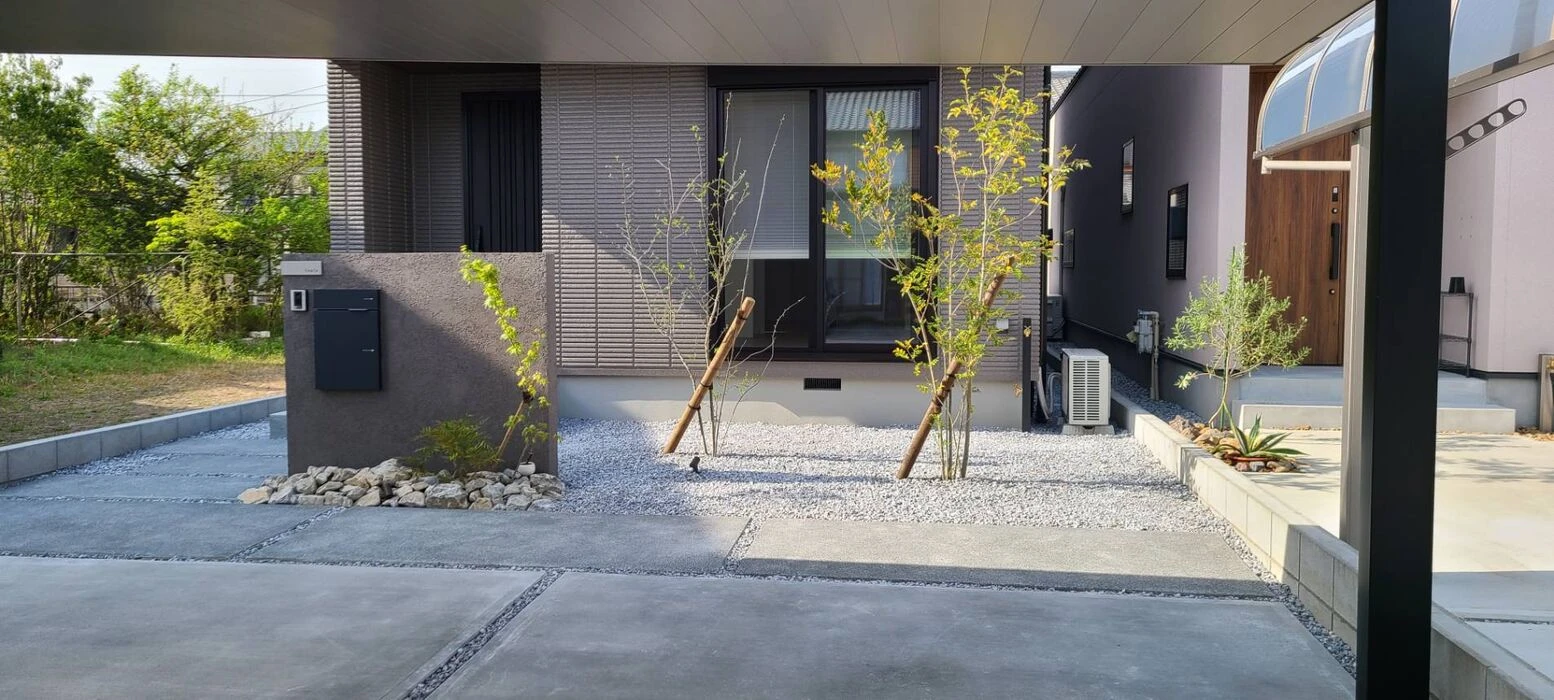 掛川市　高級カーポート　LIXIL　カーポートSC