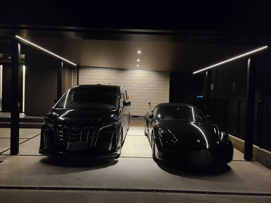 発泡スチロールの壁を使った安全でラグジュアリーなエクステリア ②